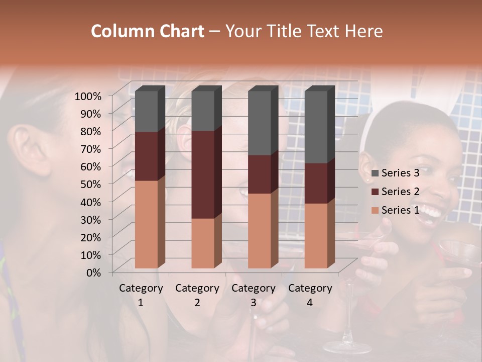 Action Muscular Build Caucasian PowerPoint Template