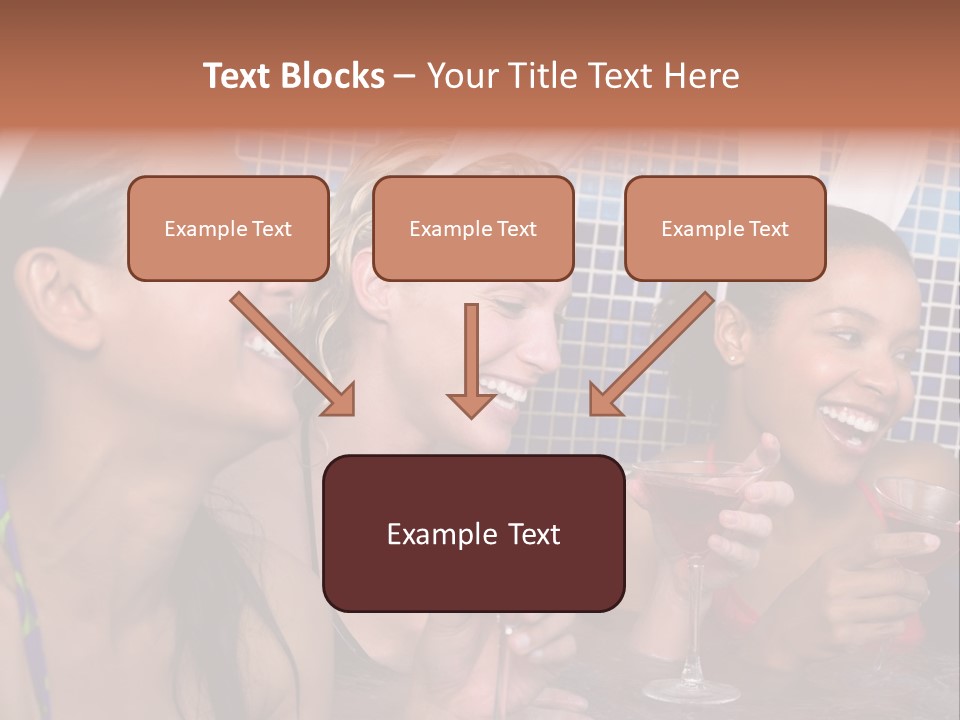 Action Muscular Build Caucasian PowerPoint Template