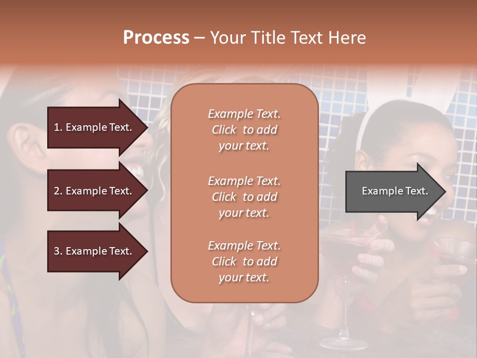 Action Muscular Build Caucasian PowerPoint Template
