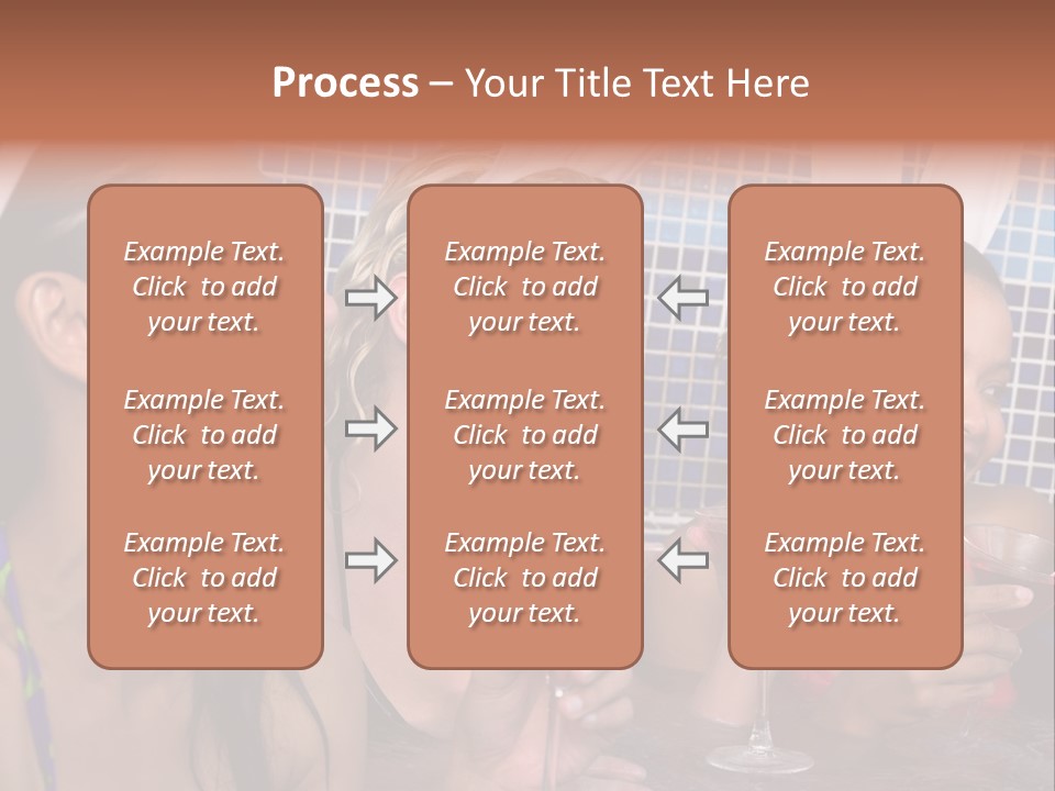 Action Muscular Build Caucasian PowerPoint Template