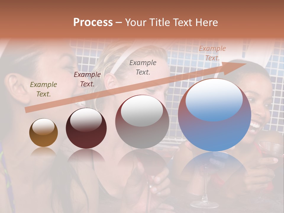 Action Muscular Build Caucasian PowerPoint Template