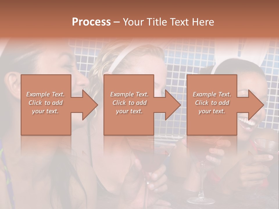 Action Muscular Build Caucasian PowerPoint Template
