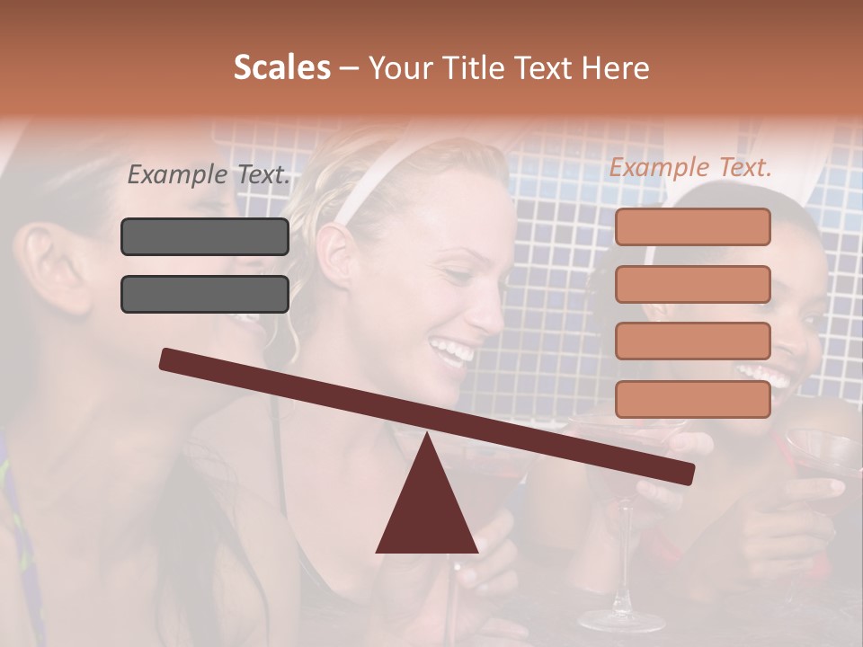 Action Muscular Build Caucasian PowerPoint Template