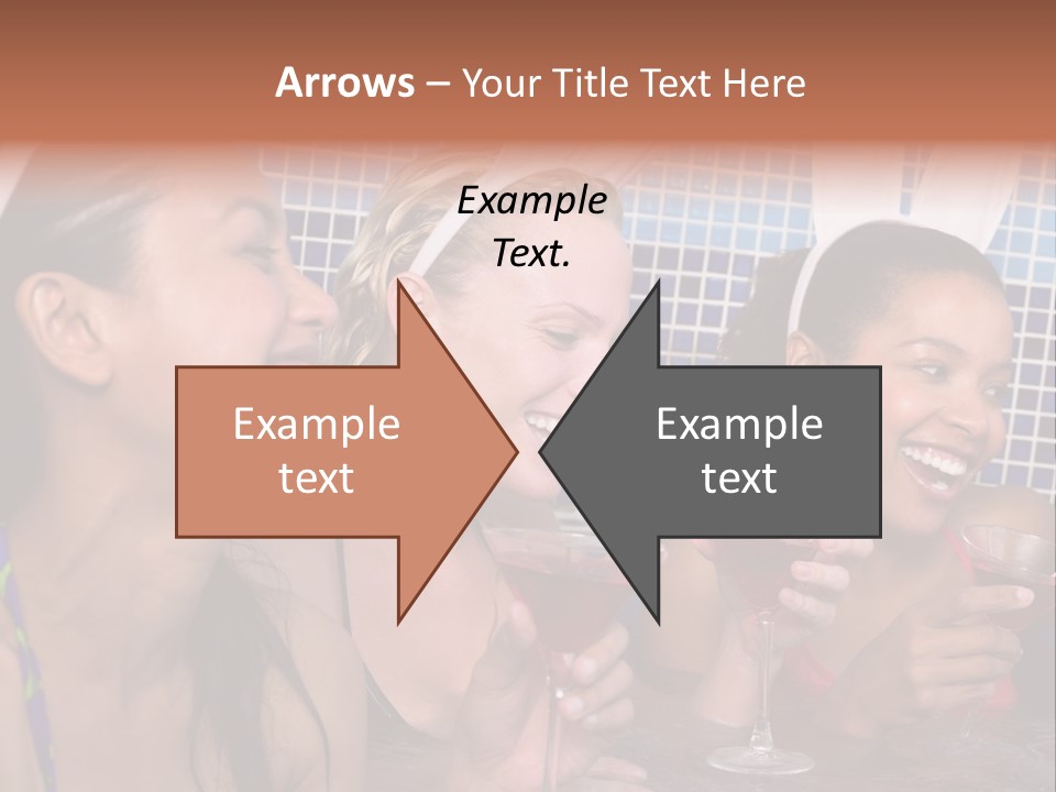 Action Muscular Build Caucasian PowerPoint Template