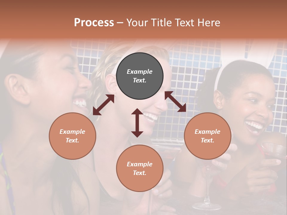 Action Muscular Build Caucasian PowerPoint Template