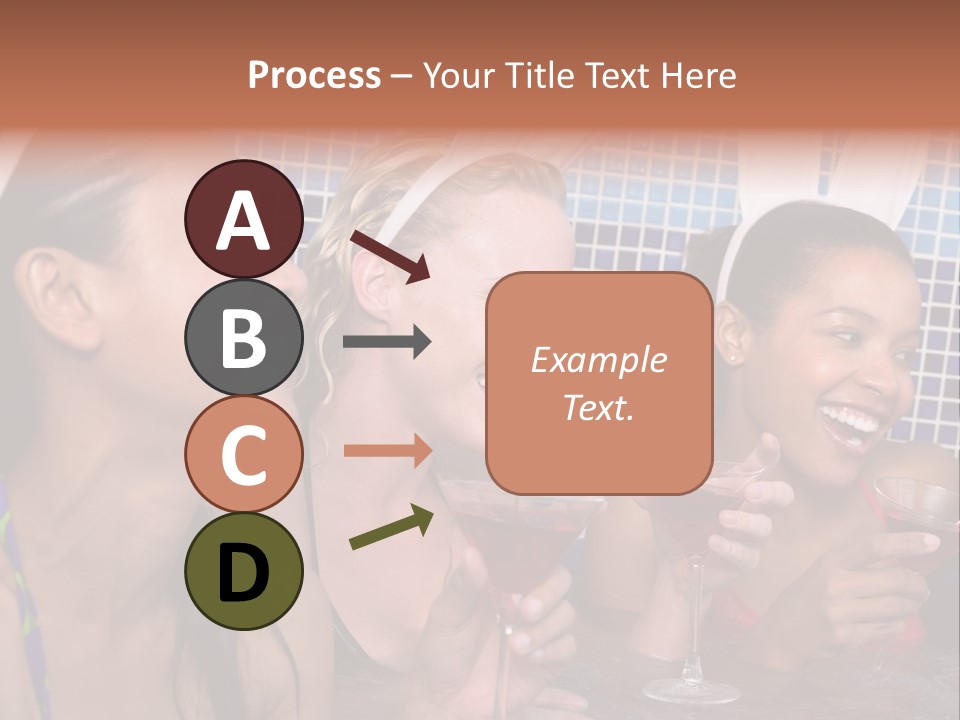 Action Muscular Build Caucasian PowerPoint Template