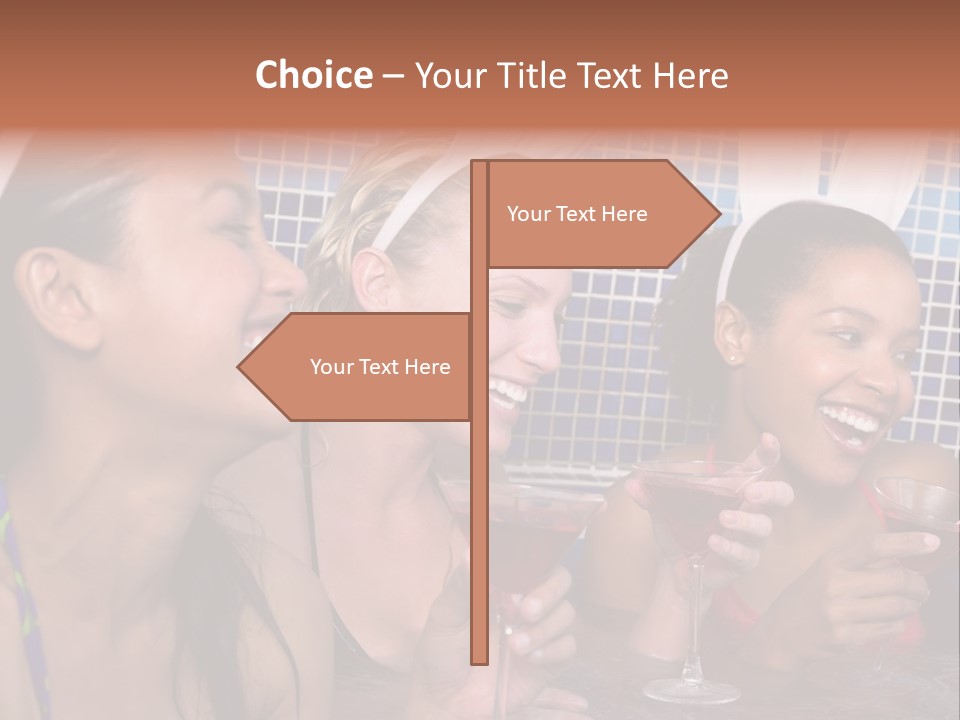 Action Muscular Build Caucasian PowerPoint Template