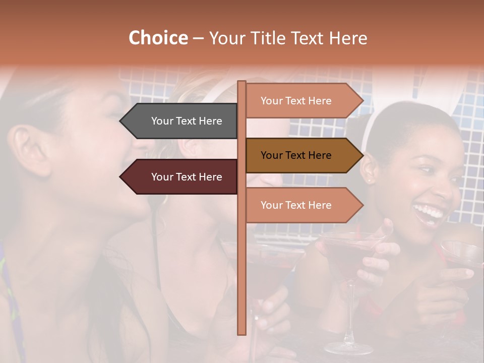 Action Muscular Build Caucasian PowerPoint Template