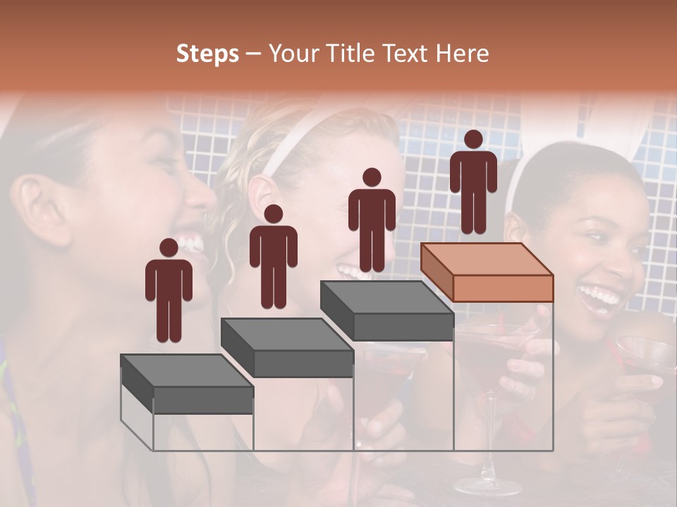 Action Muscular Build Caucasian PowerPoint Template