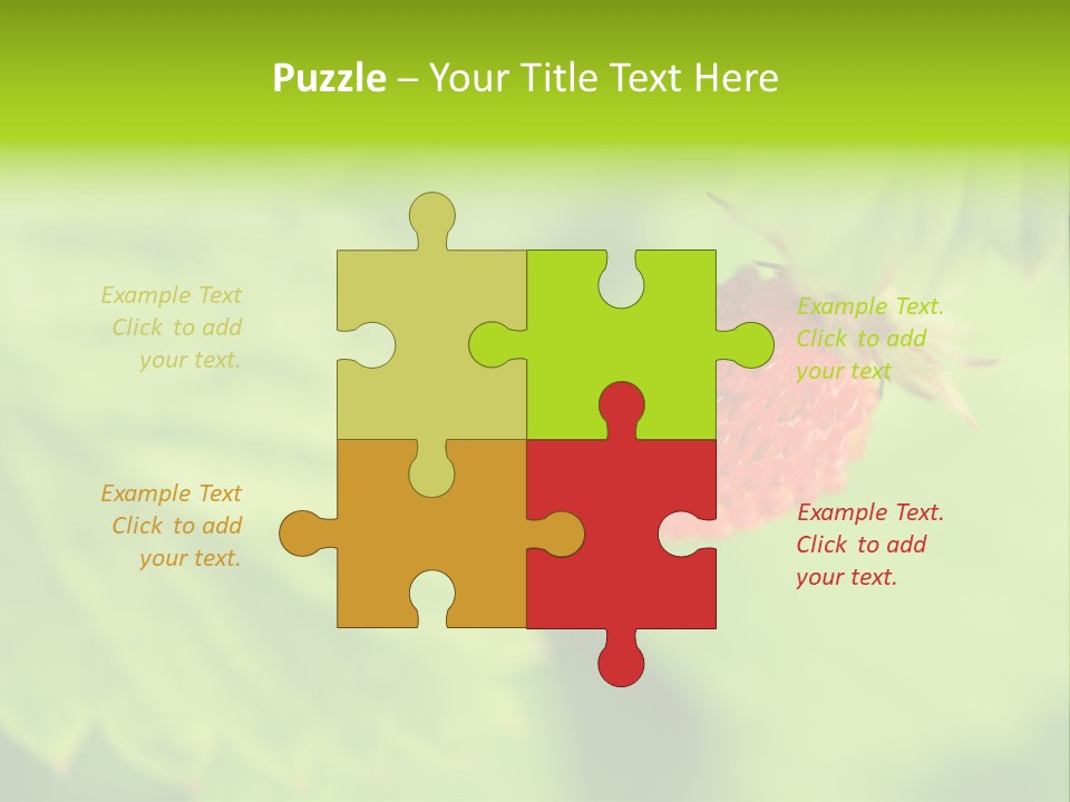 Health Tasty Shine PowerPoint Template