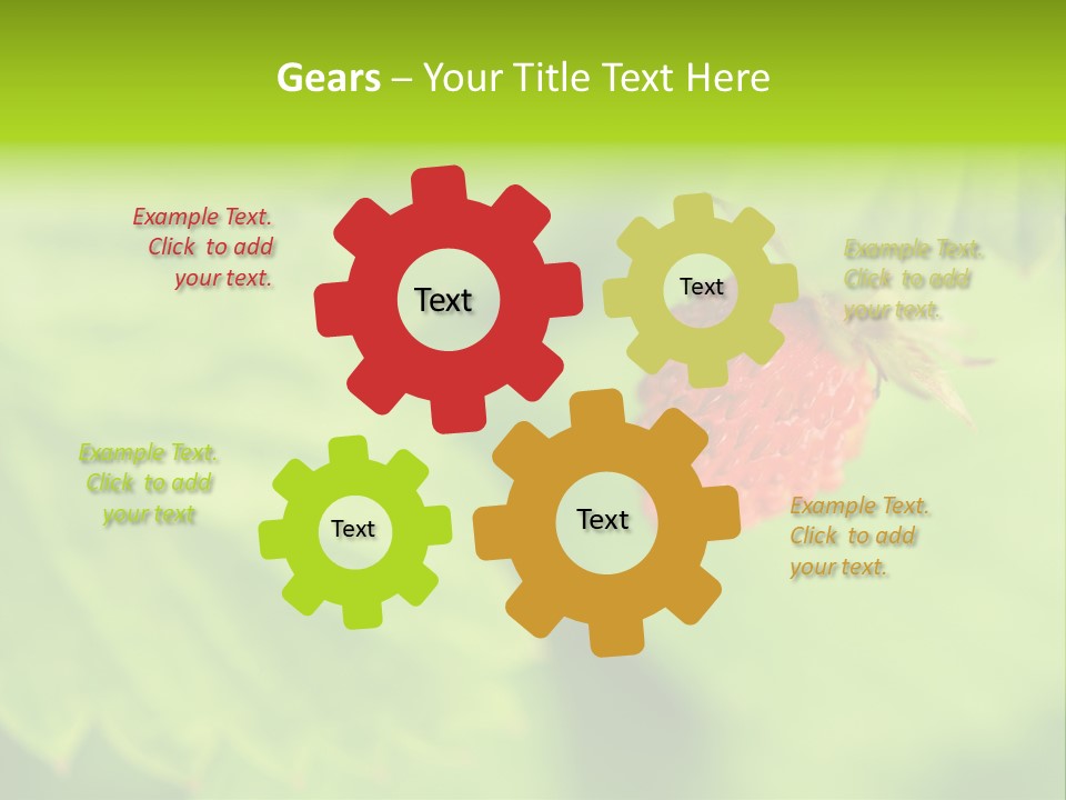 Health Tasty Shine PowerPoint Template