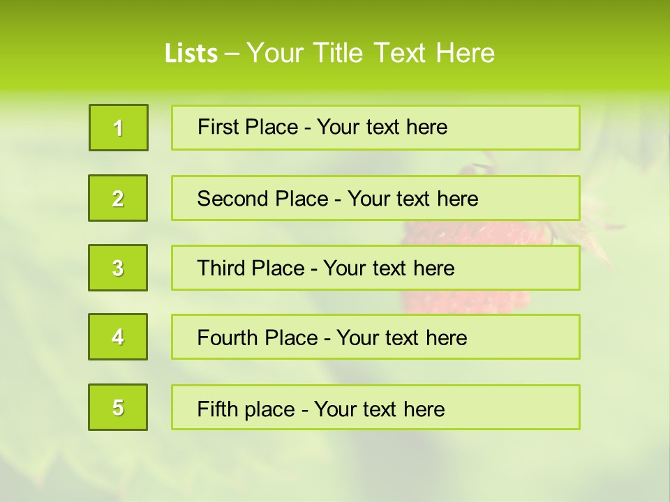 Health Tasty Shine PowerPoint Template