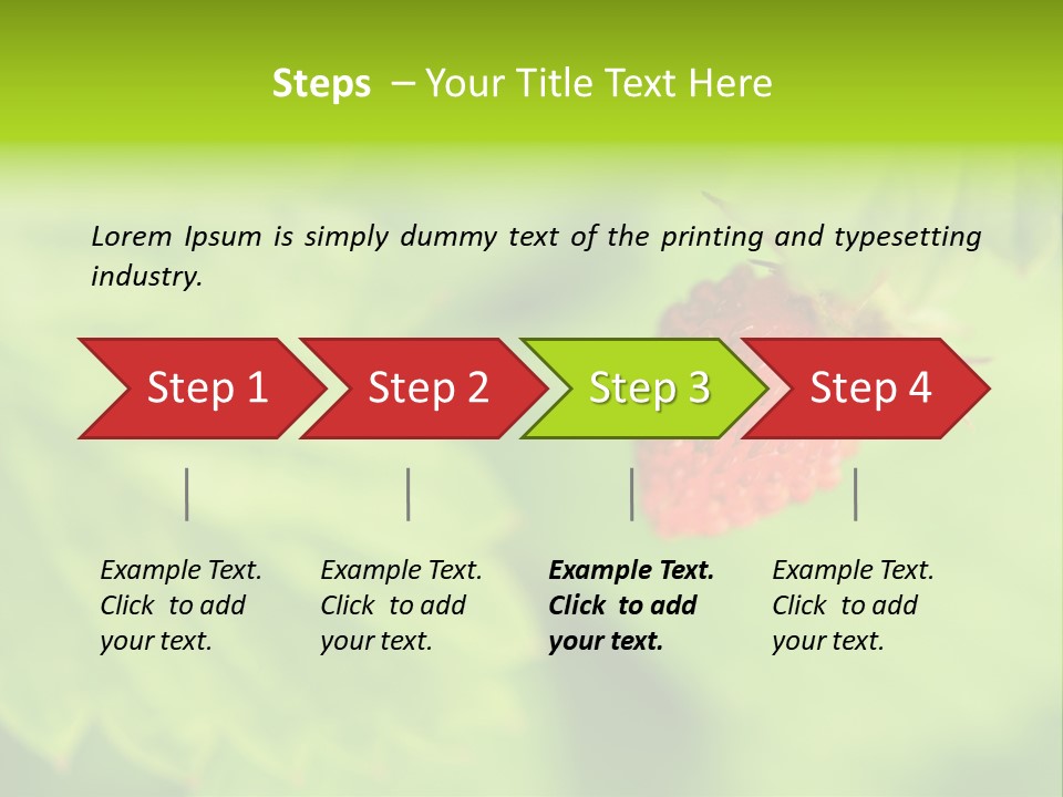 Health Tasty Shine PowerPoint Template