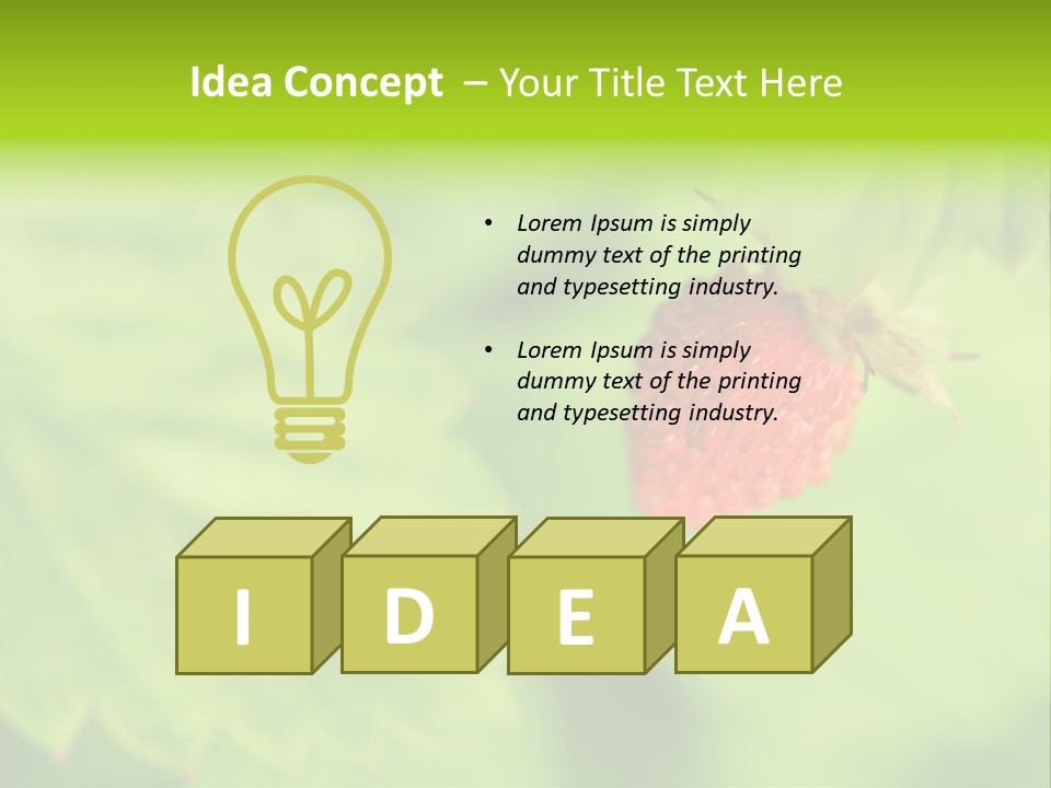 Health Tasty Shine PowerPoint Template