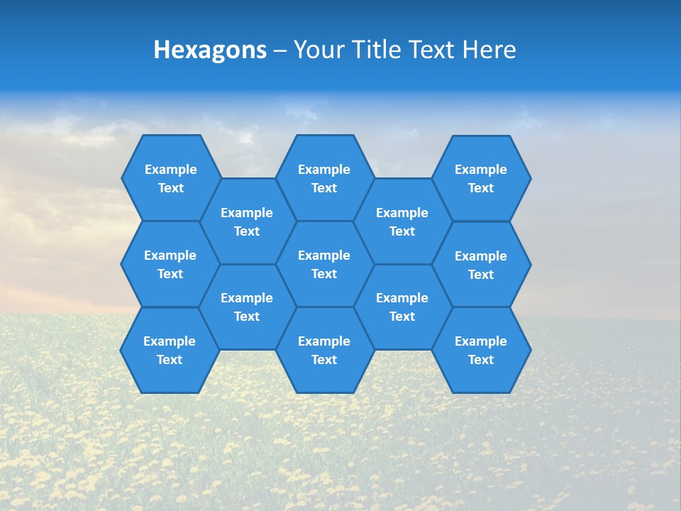 Weather Plant Dandelions PowerPoint Template
