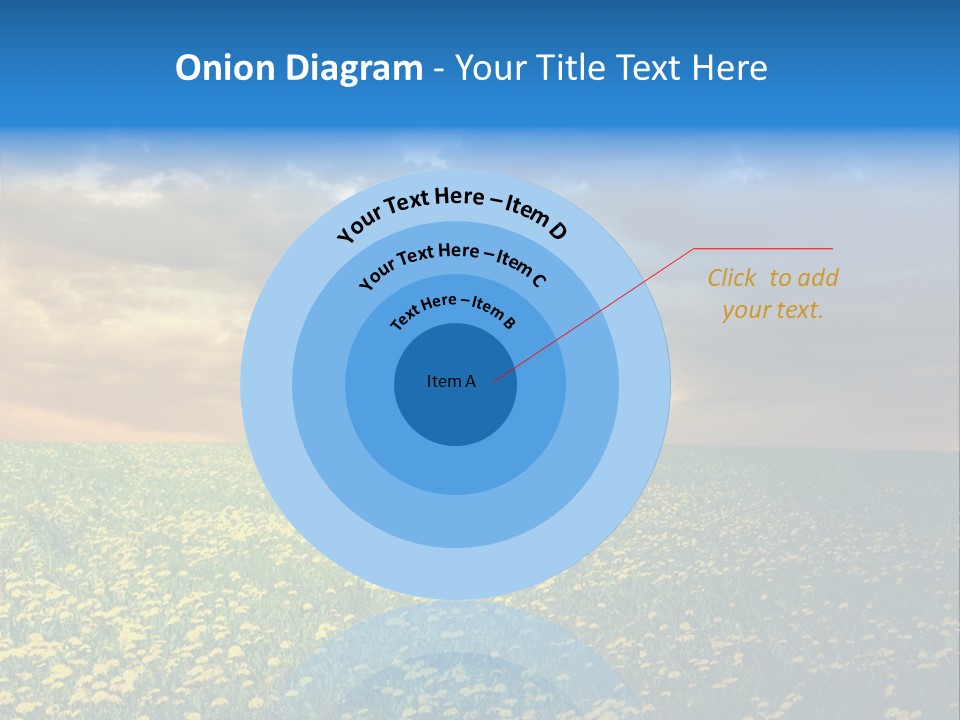 Weather Plant Dandelions PowerPoint Template