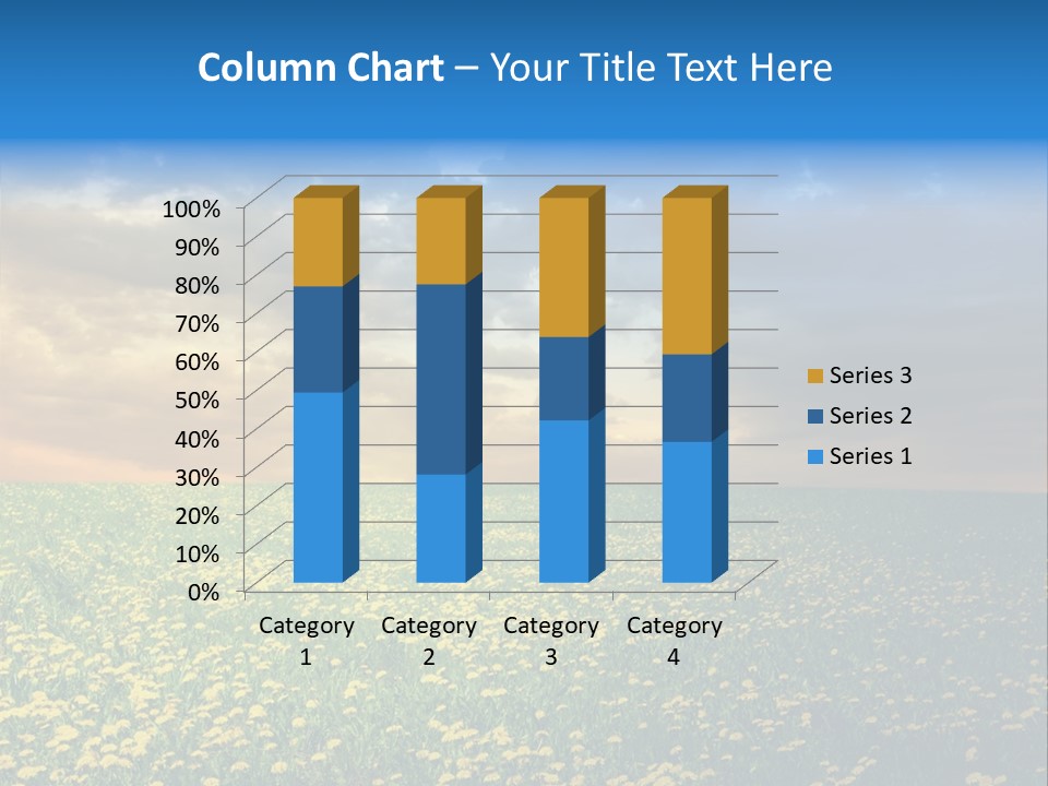 Weather Plant Dandelions PowerPoint Template