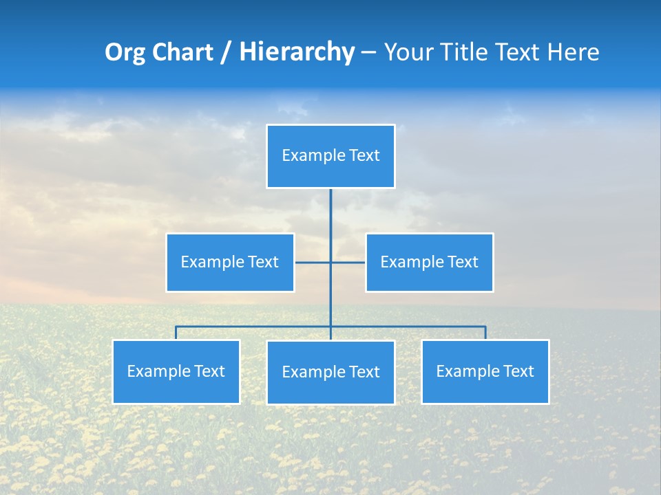 Weather Plant Dandelions PowerPoint Template