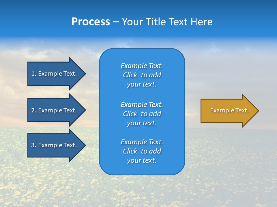 Weather Plant Dandelions PowerPoint Template
