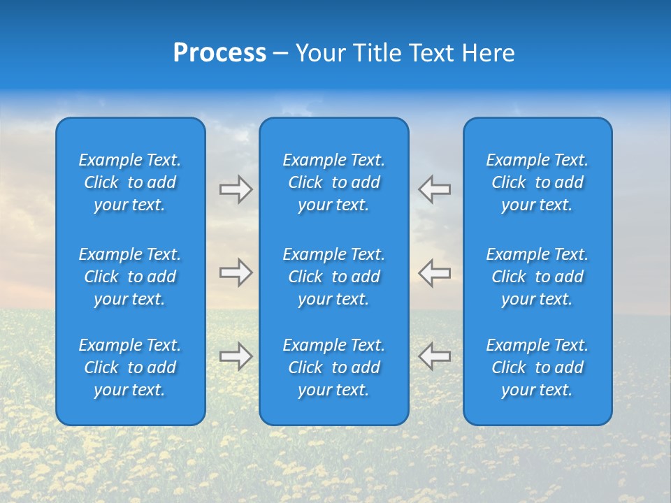 Weather Plant Dandelions PowerPoint Template