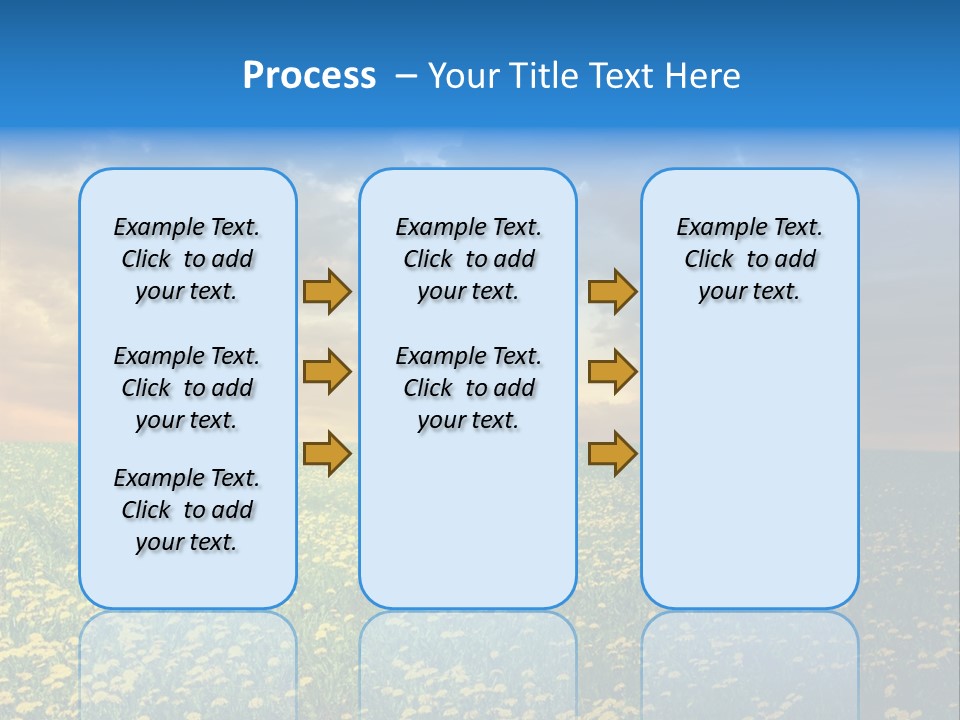 Weather Plant Dandelions PowerPoint Template