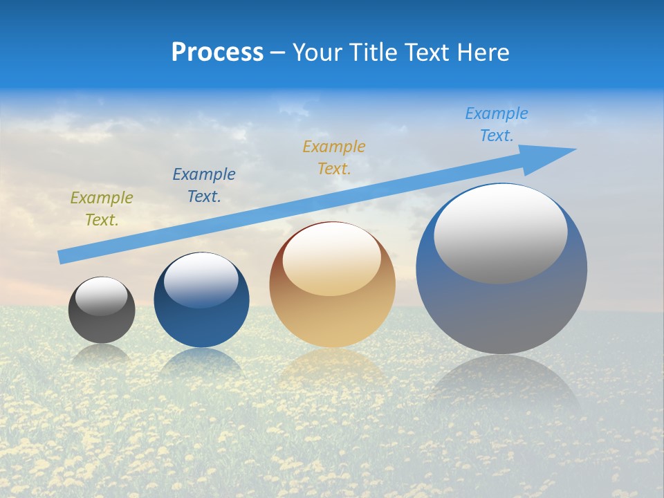 Weather Plant Dandelions PowerPoint Template