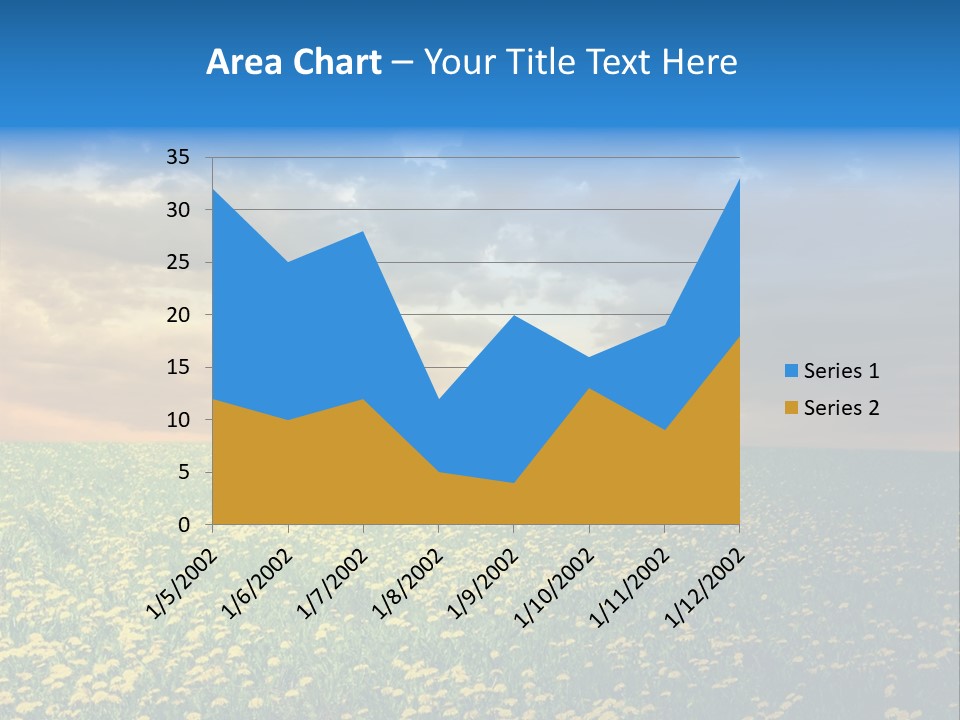 Weather Plant Dandelions PowerPoint Template