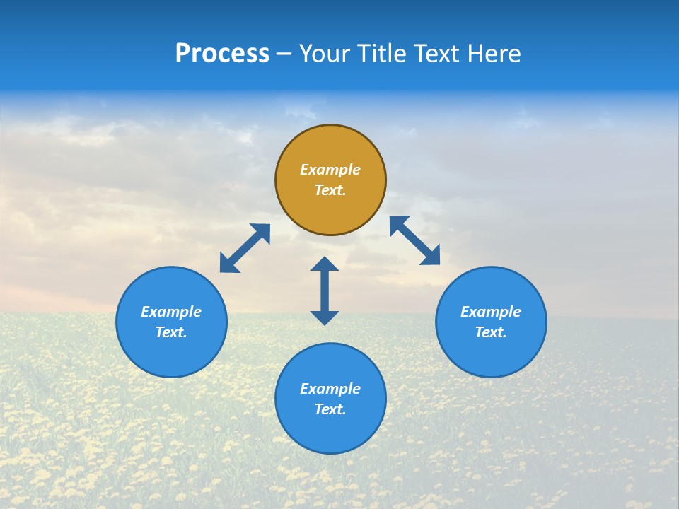 Weather Plant Dandelions PowerPoint Template
