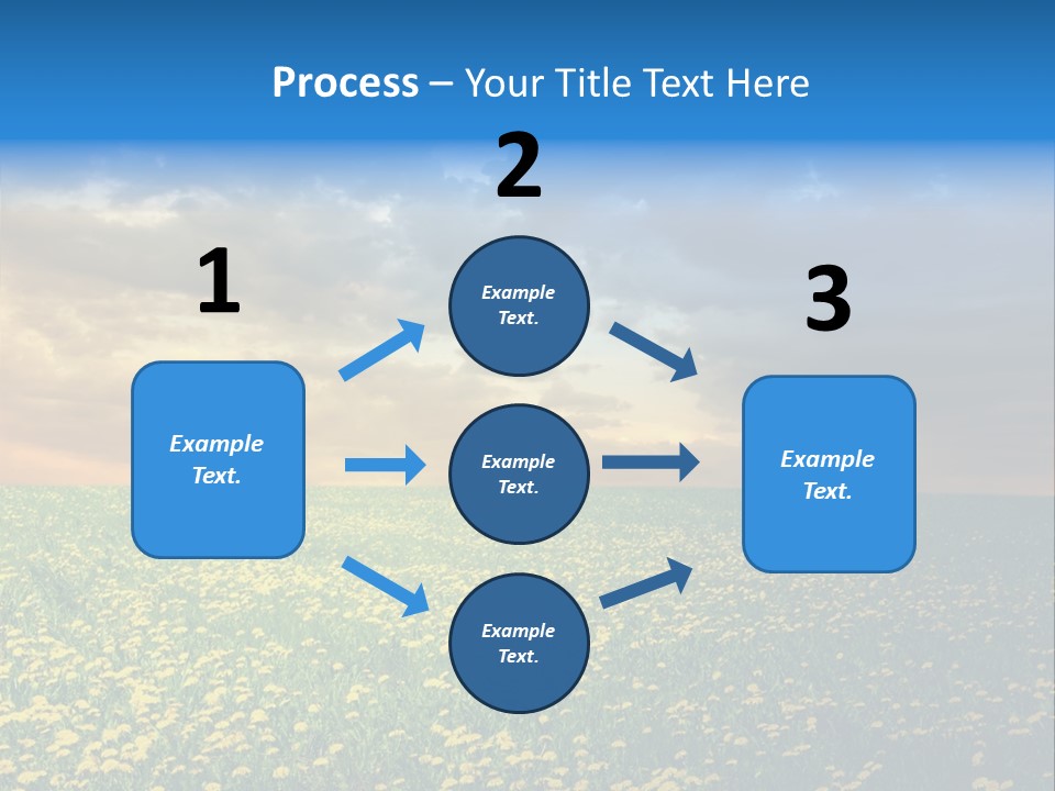 Weather Plant Dandelions PowerPoint Template