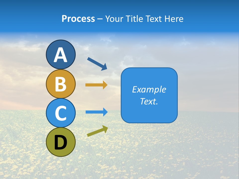 Weather Plant Dandelions PowerPoint Template