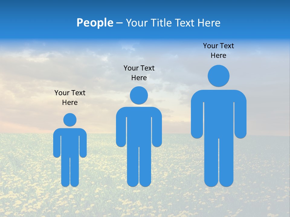Weather Plant Dandelions PowerPoint Template