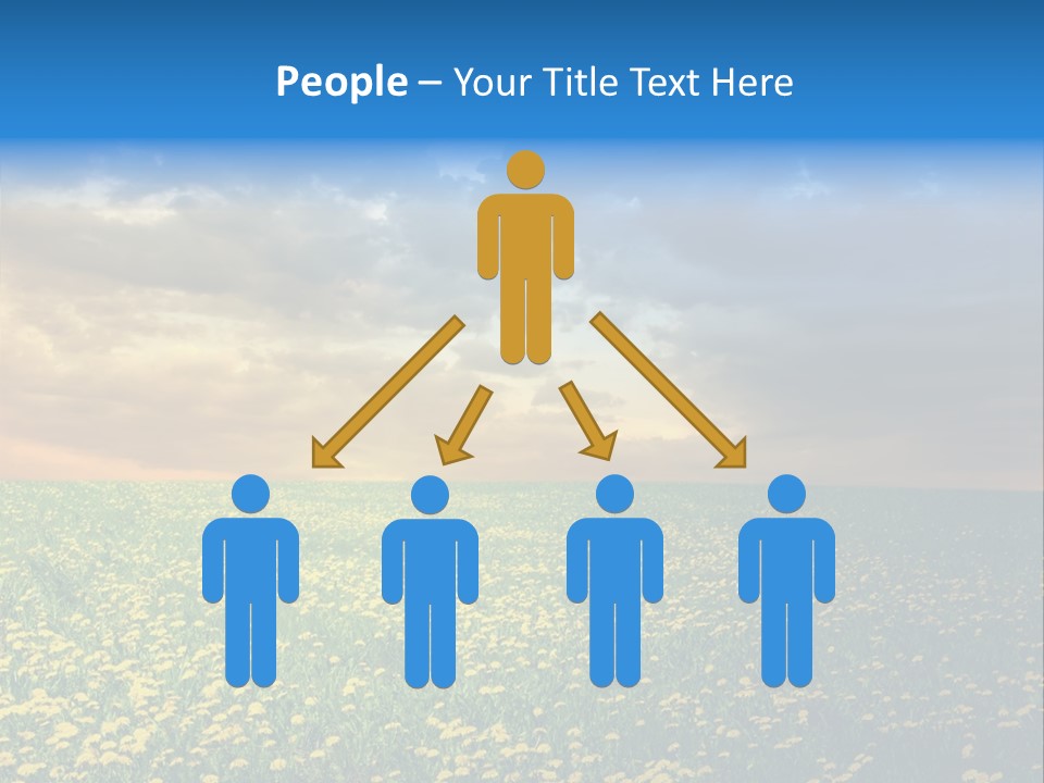 Weather Plant Dandelions PowerPoint Template