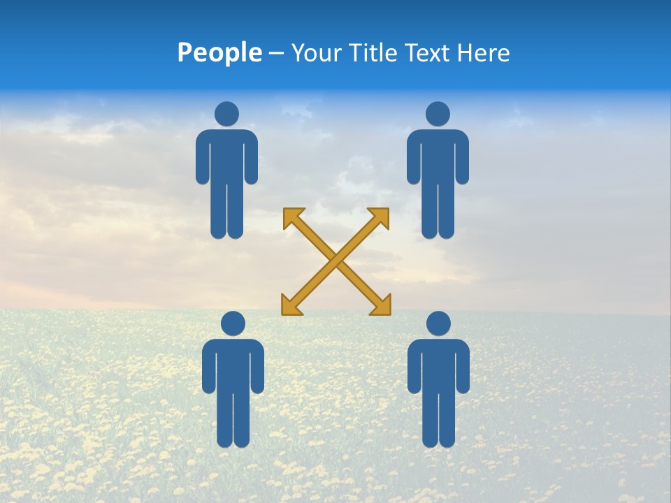 Weather Plant Dandelions PowerPoint Template
