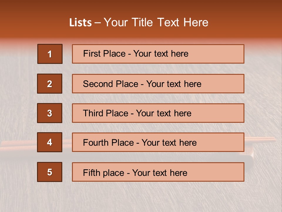Grained Ethnic Healthy PowerPoint Template