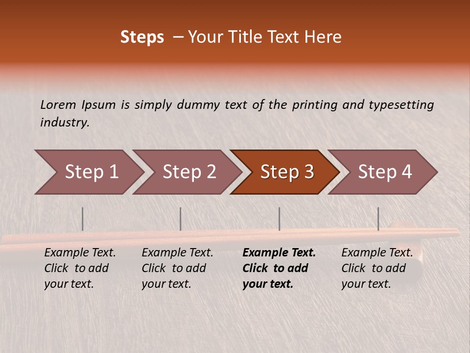 Grained Ethnic Healthy PowerPoint Template