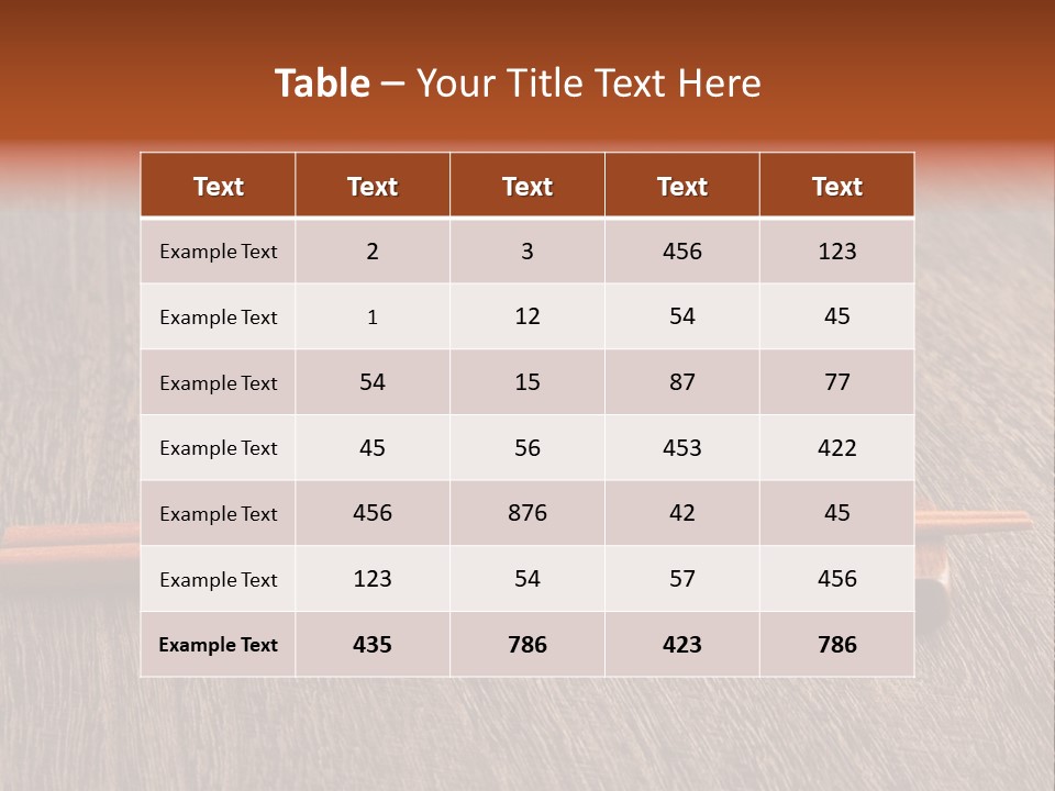 Grained Ethnic Healthy PowerPoint Template