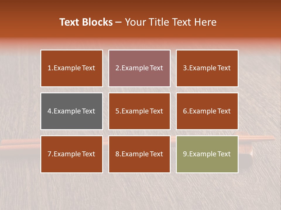 Grained Ethnic Healthy PowerPoint Template