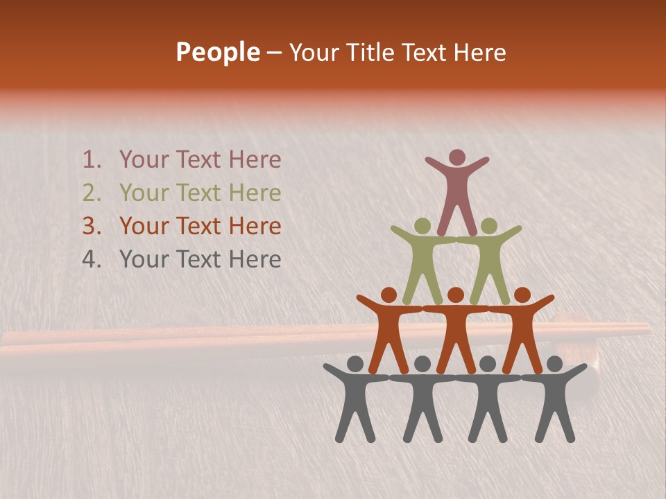 Grained Ethnic Healthy PowerPoint Template