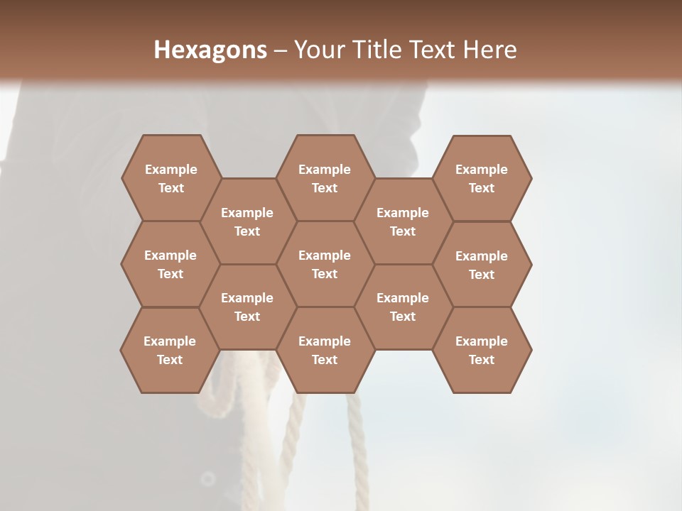 Smile Fight Businessman PowerPoint Template