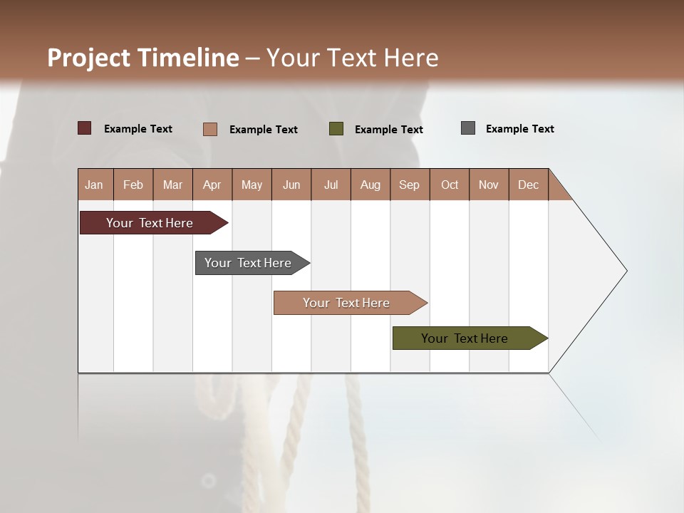 Smile Fight Businessman PowerPoint Template