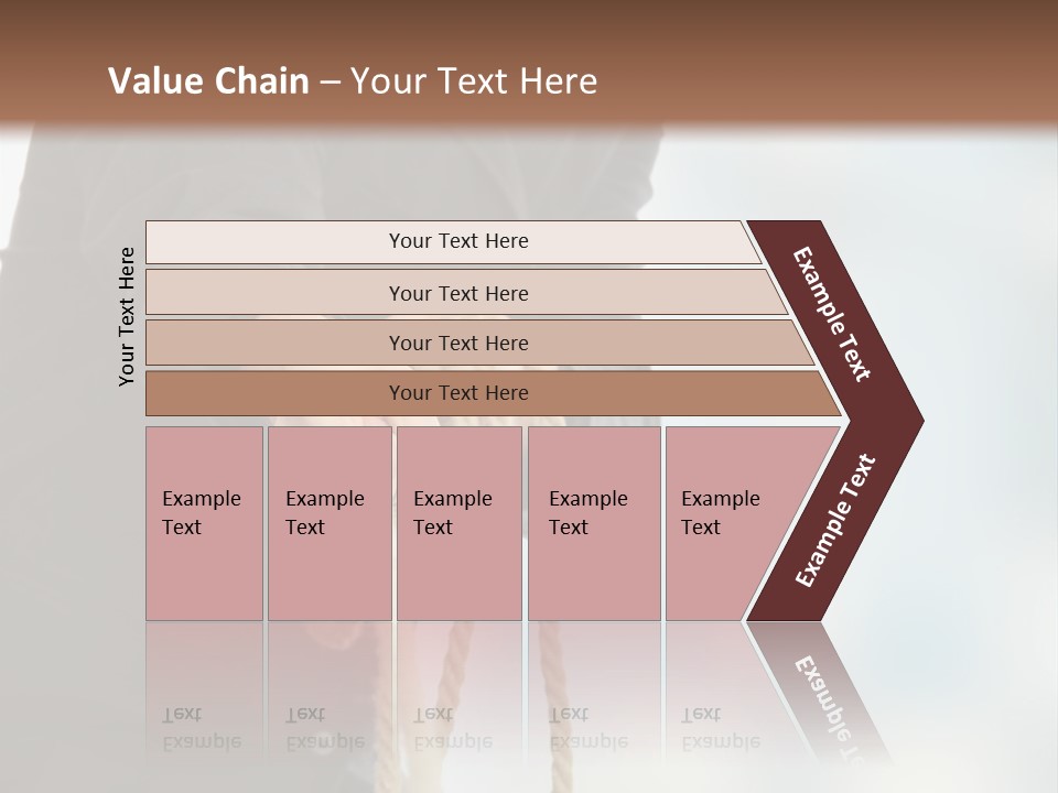 Smile Fight Businessman PowerPoint Template