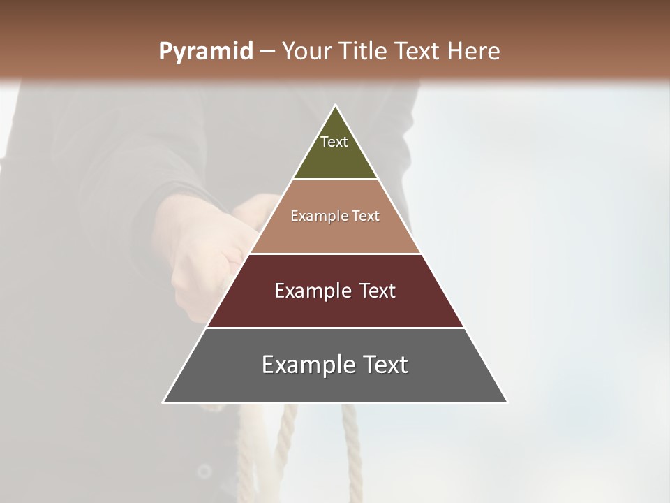 Smile Fight Businessman PowerPoint Template