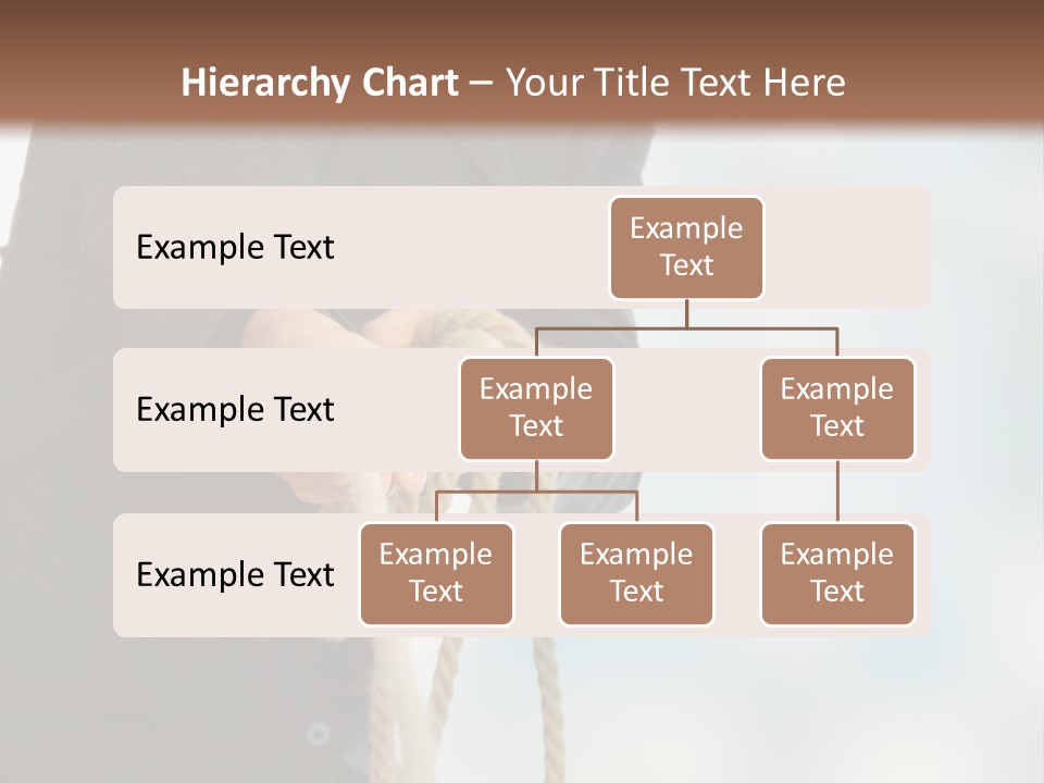 Smile Fight Businessman PowerPoint Template