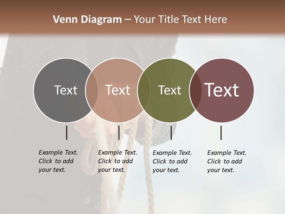 Smile Fight Businessman PowerPoint Template