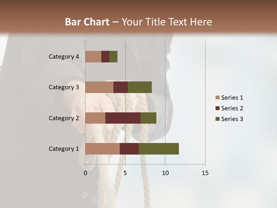 Smile Fight Businessman PowerPoint Template