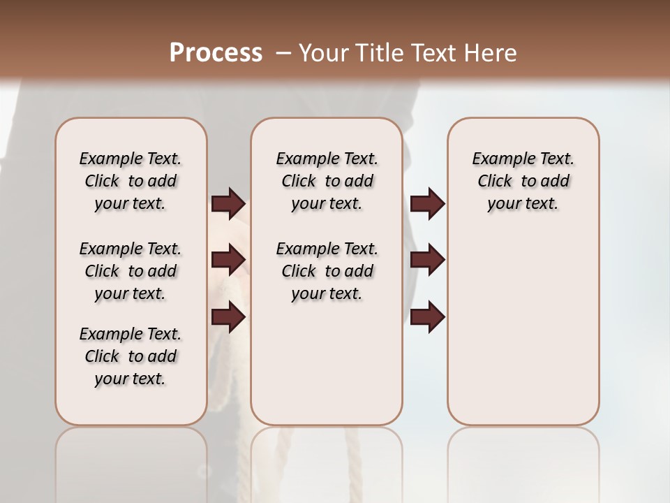 Smile Fight Businessman PowerPoint Template