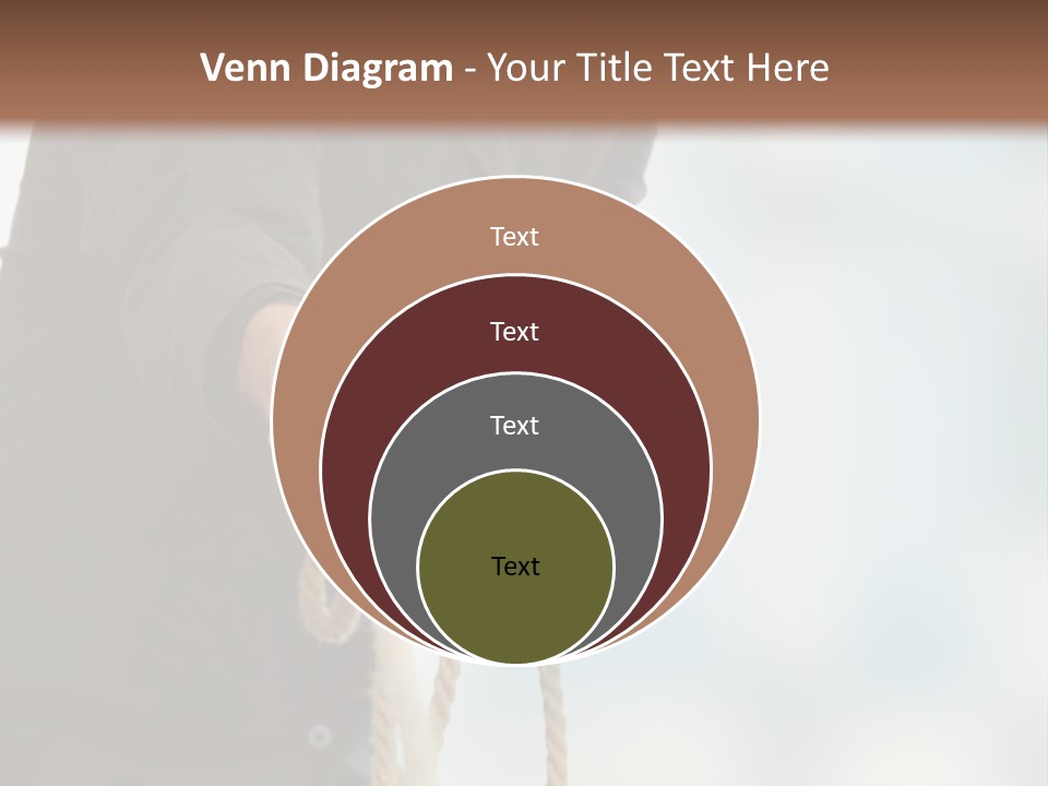 Smile Fight Businessman PowerPoint Template