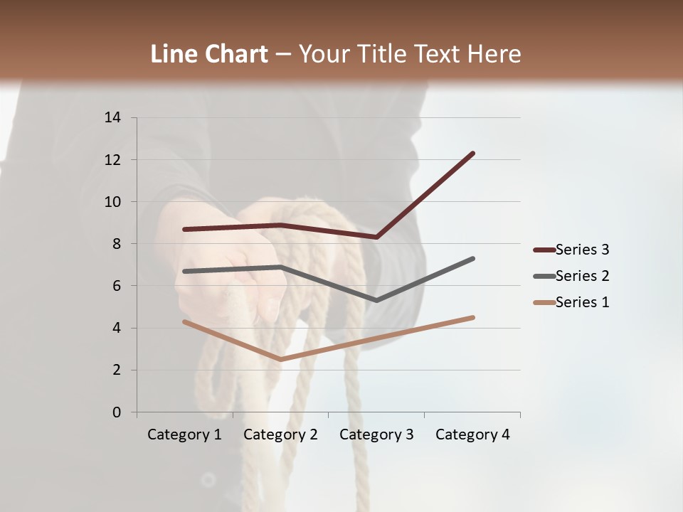 Smile Fight Businessman PowerPoint Template