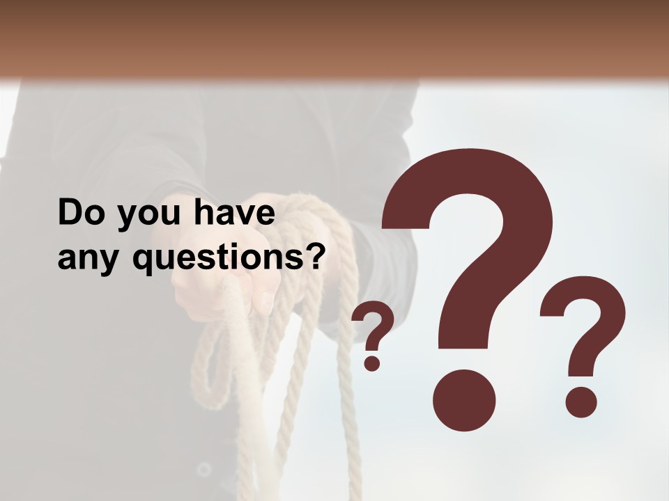 Smile Fight Businessman PowerPoint Template