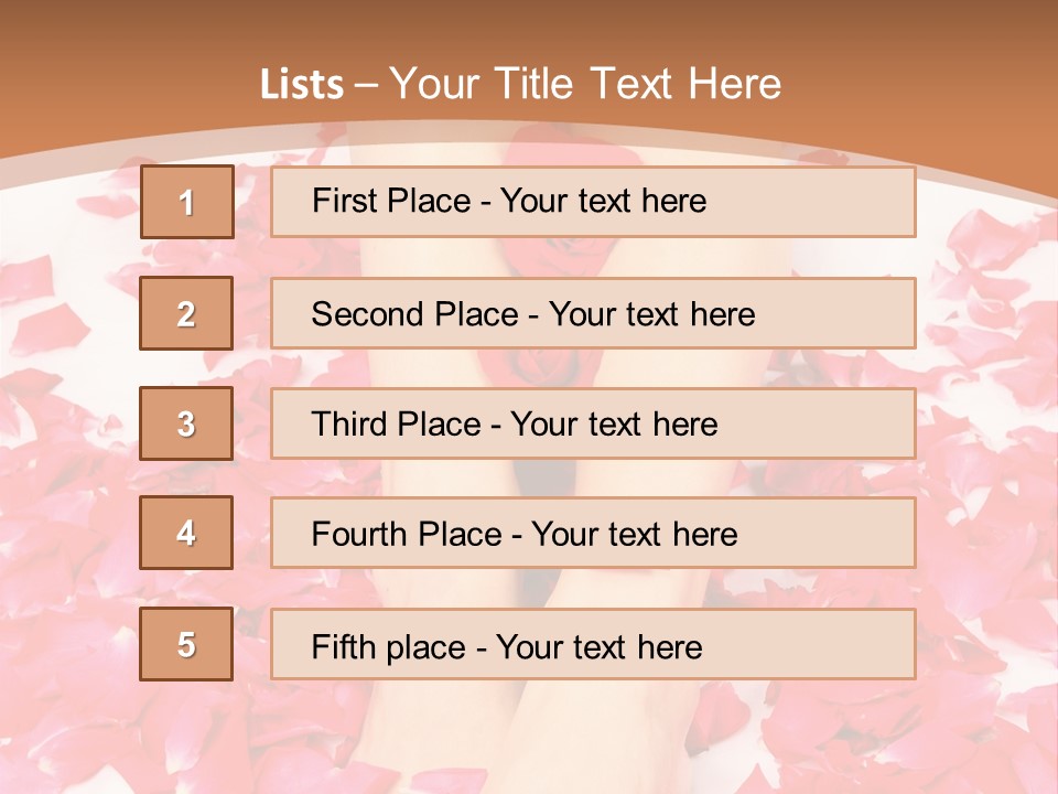 Woman Bodycare Health PowerPoint Template